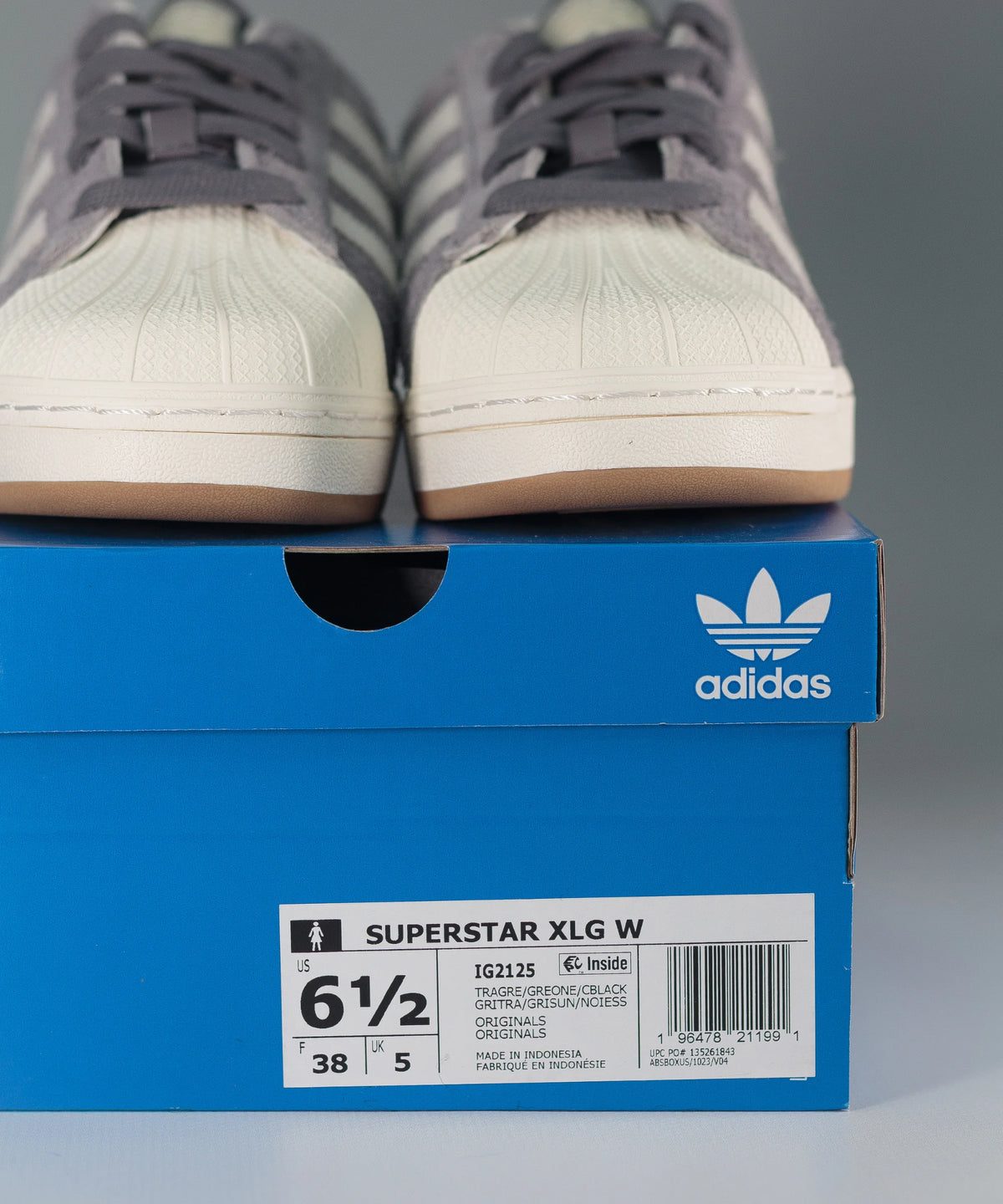 Adidas Superstar XLG Trace Grey Wms