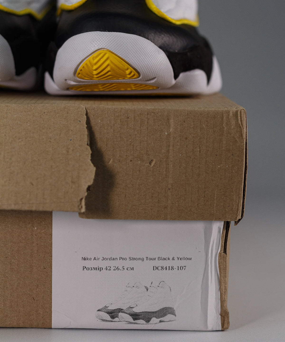 Nike Air Jordan Pro Strong Tour Black & Yellow