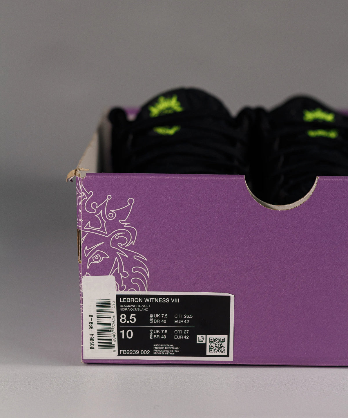 Nike Lebron Witness 8 VIII Black & Green