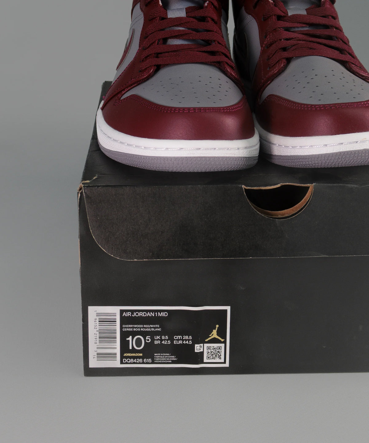 Nike Air Jordan 1 Mid Cherrywood Red