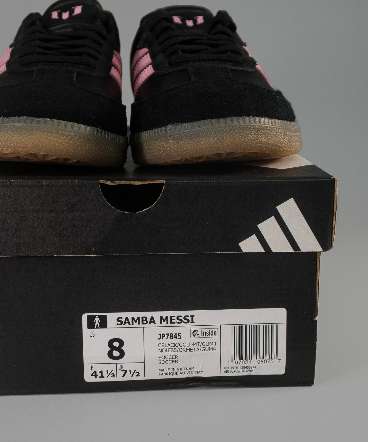 Adidas Samba OG X Messi Black & Pink