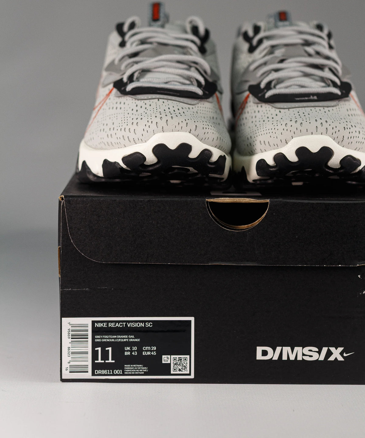 Nike React Vision Grey Fog SC