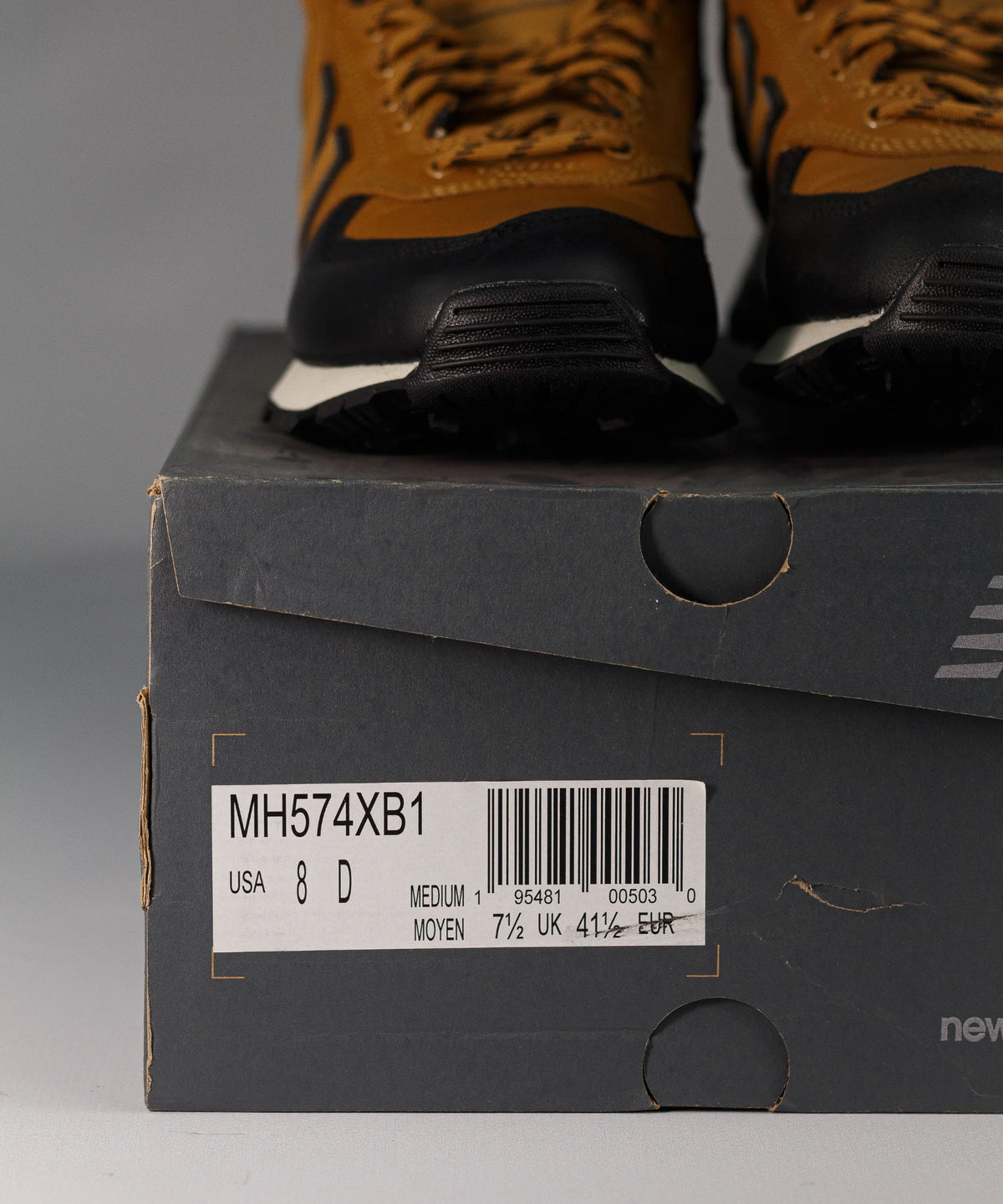 New Balance 574 High Leaher Brown