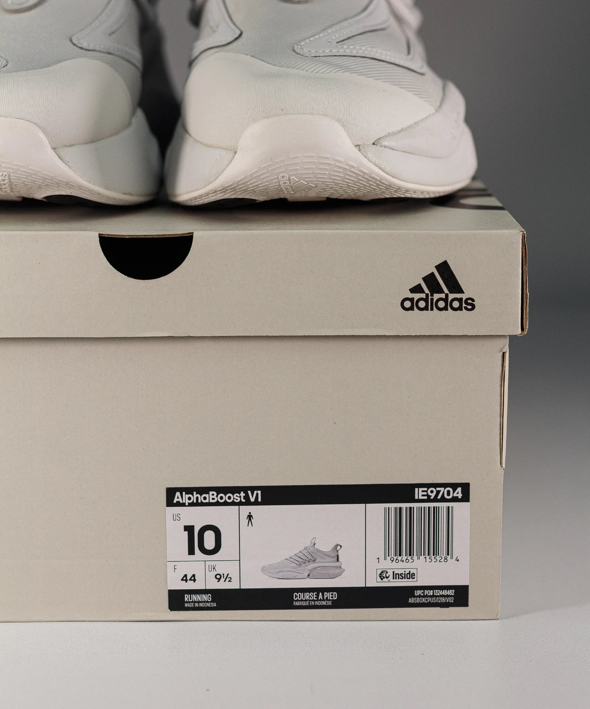 Adidas Alphaboost V1 Grey Cordura