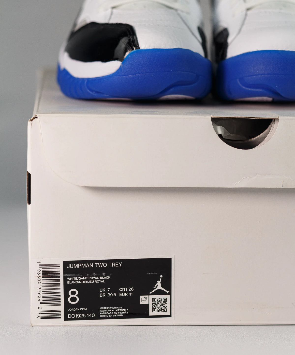 Nike Air Jordan Jumpman Two Trey White & Blue