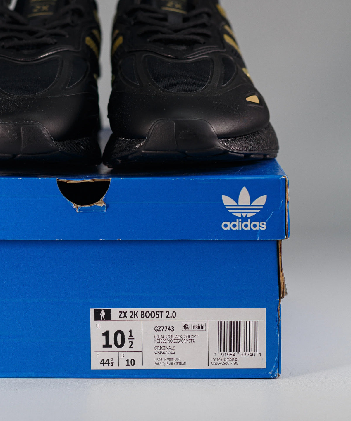 Adidas Zx 2k Boost 2.0 Black & Gold
