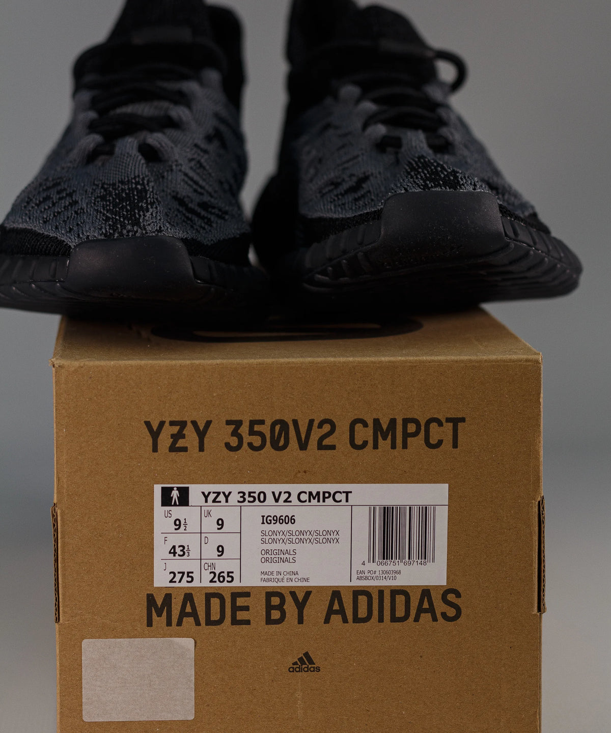 Adidas Yeezy 350v2 CMPCT Black & Grey