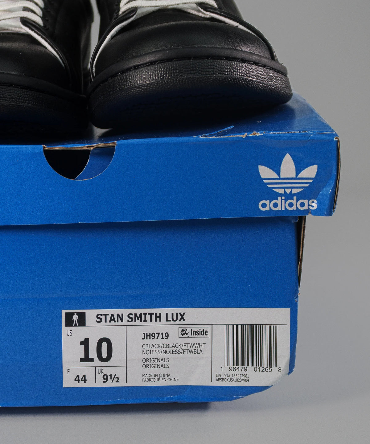 Adidas Stan Smith Lux Black/White Full Leather
