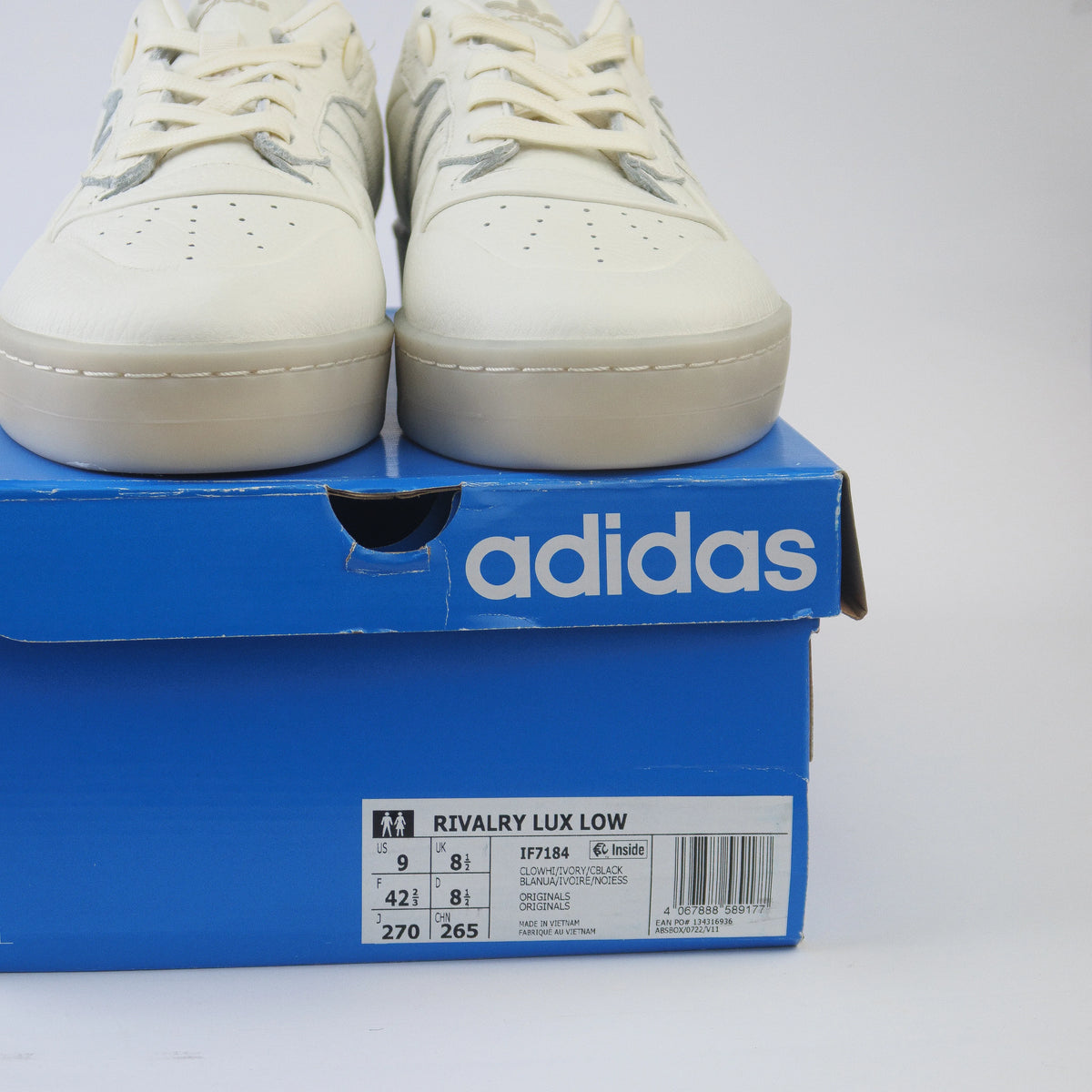 Adidas Rivalry Lux Leather Cream
