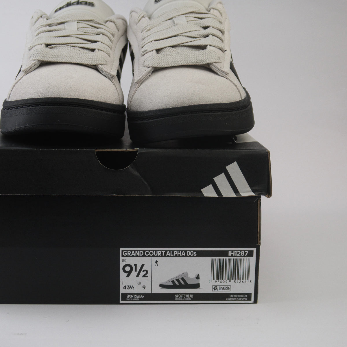Adidas Grand Court Alpha 00S Grey & Black
