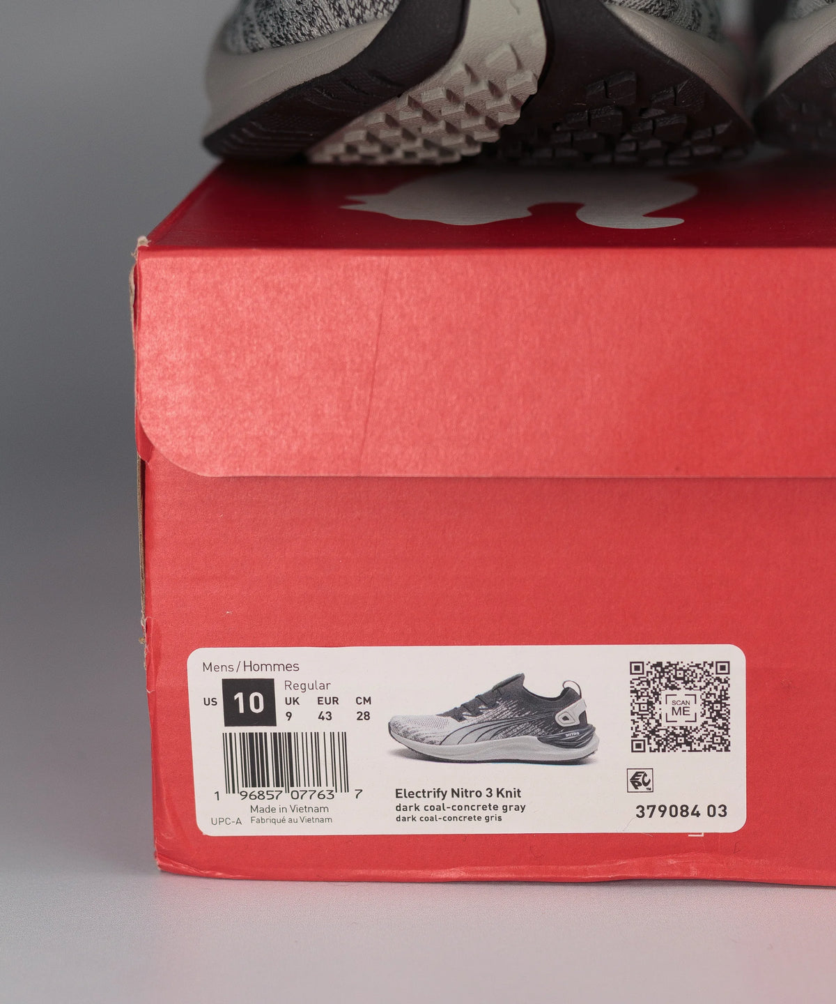 Puma Electrify Nitro 3 Knit Grey