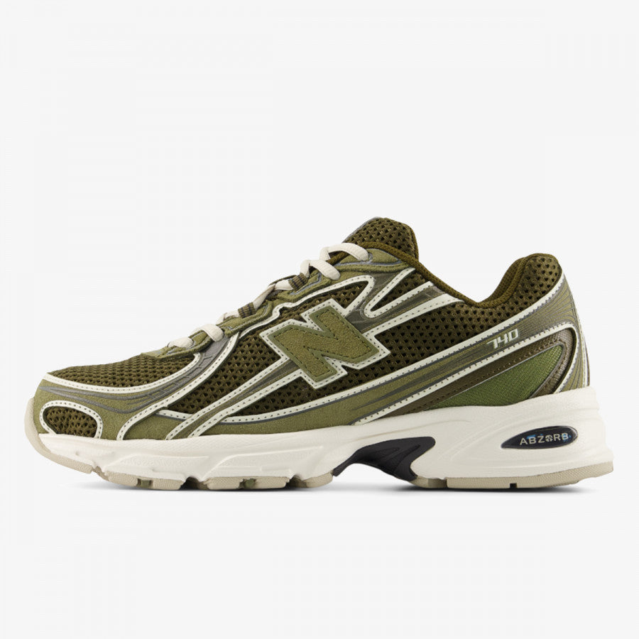 New Balance 740 Brown Olive Woodland