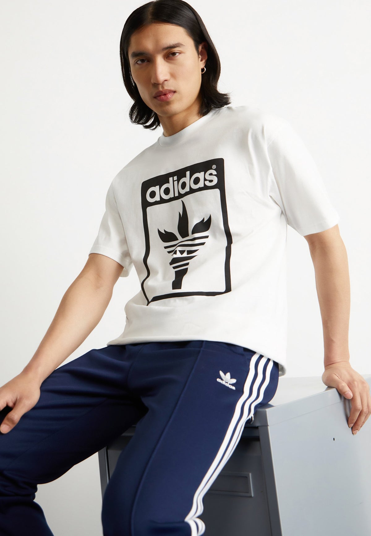 Adidas Originals Torch Fire White T-Shirt
