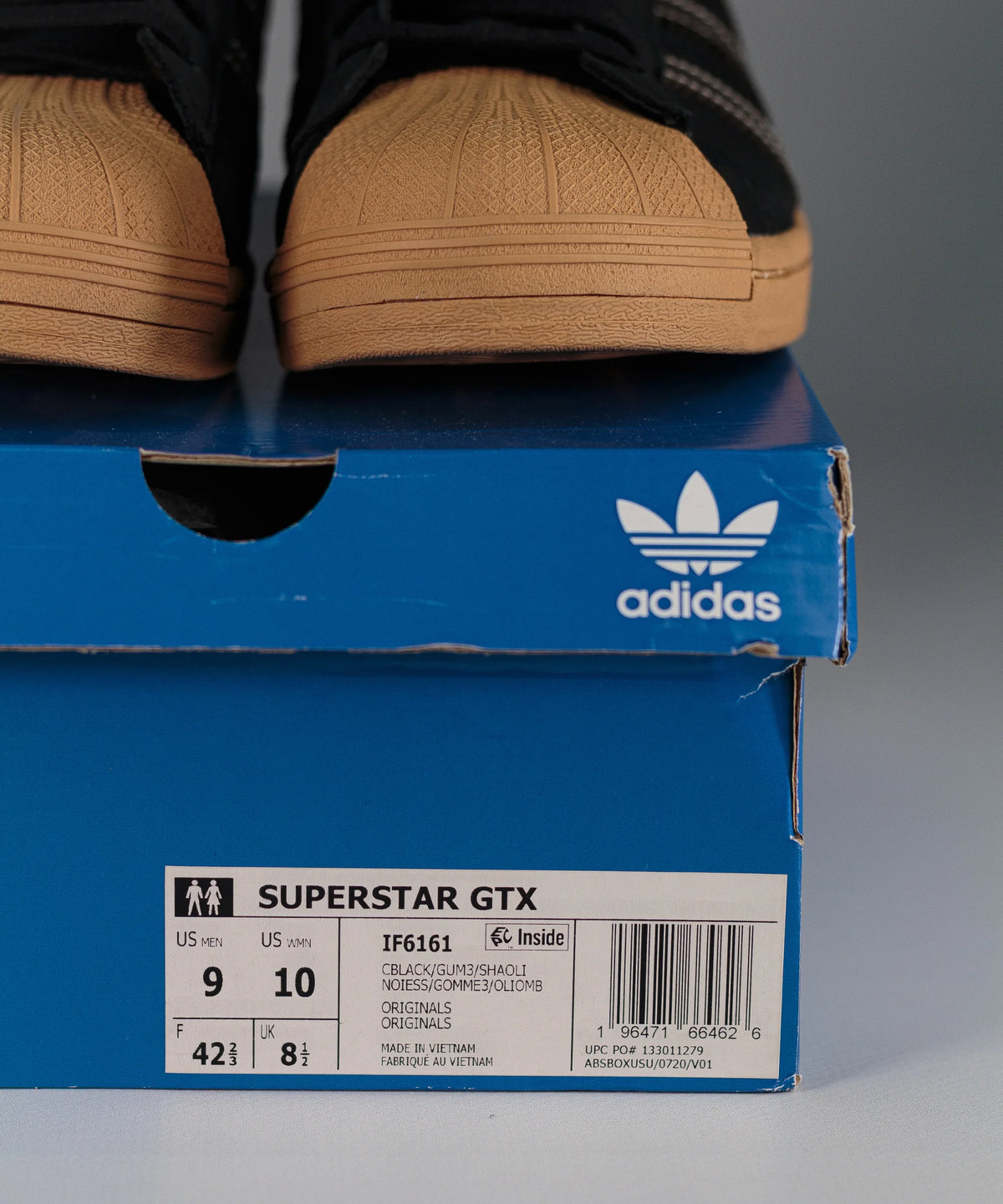 Adidas Superstar Gore-Tex Black Gum