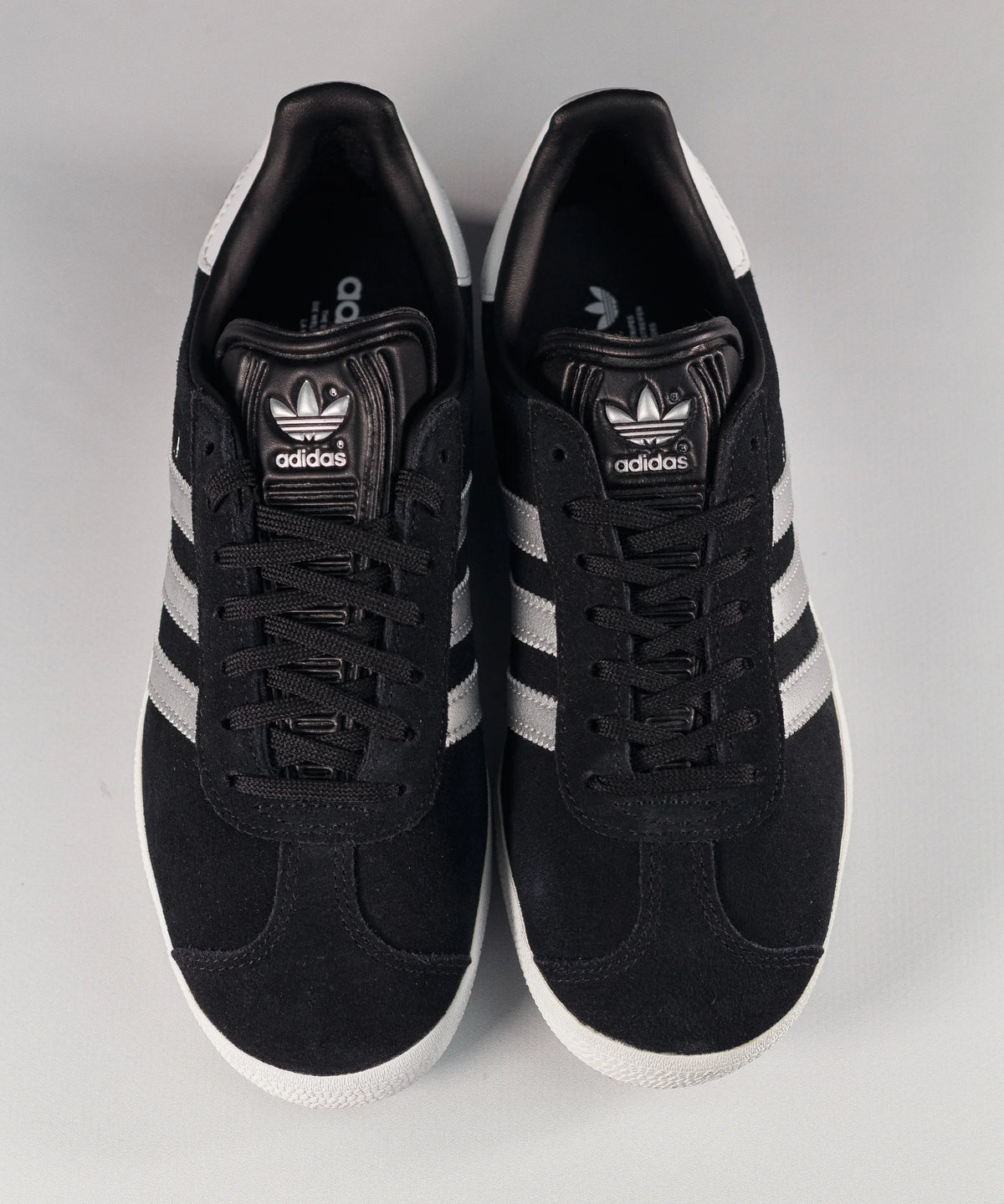 Adidas Originals Gazelle Black & Silver Wms