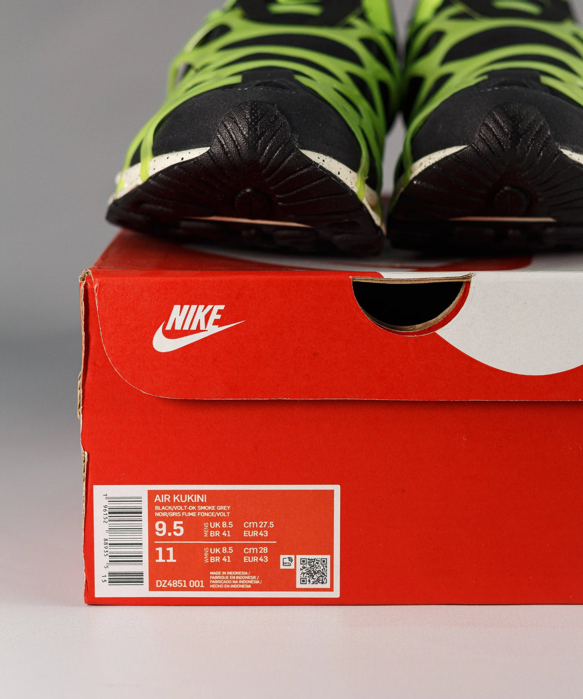 Nike Air Kukini Black Neon