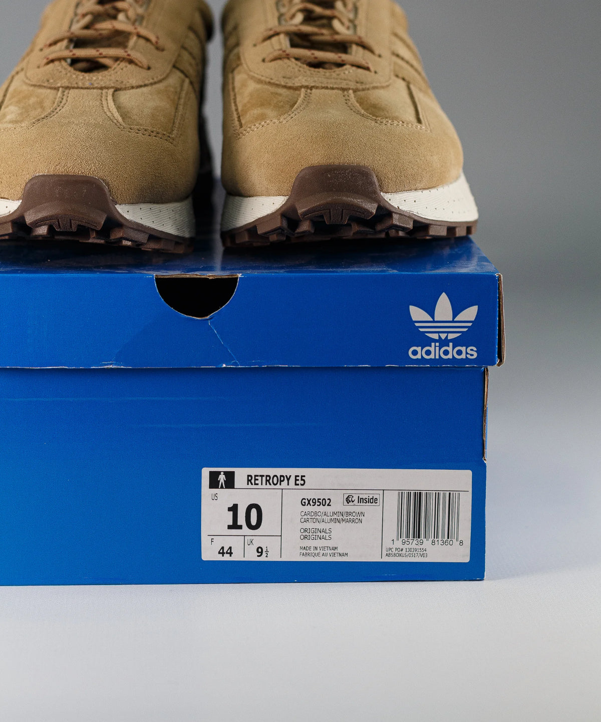 Adidas Retropy E5 Brown Suede