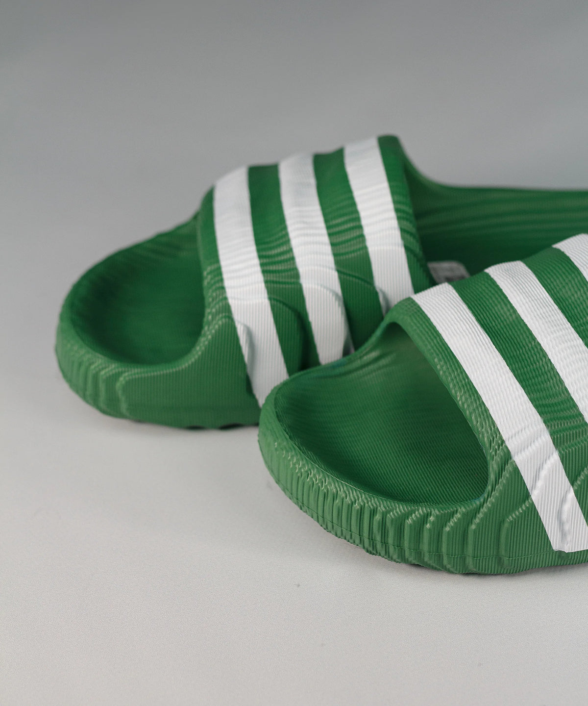Тапочки Adidas Adilette 22 Slider Green 3 Stripes