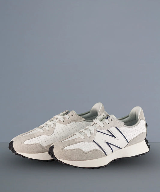New Balance 327 Leather White & Grey