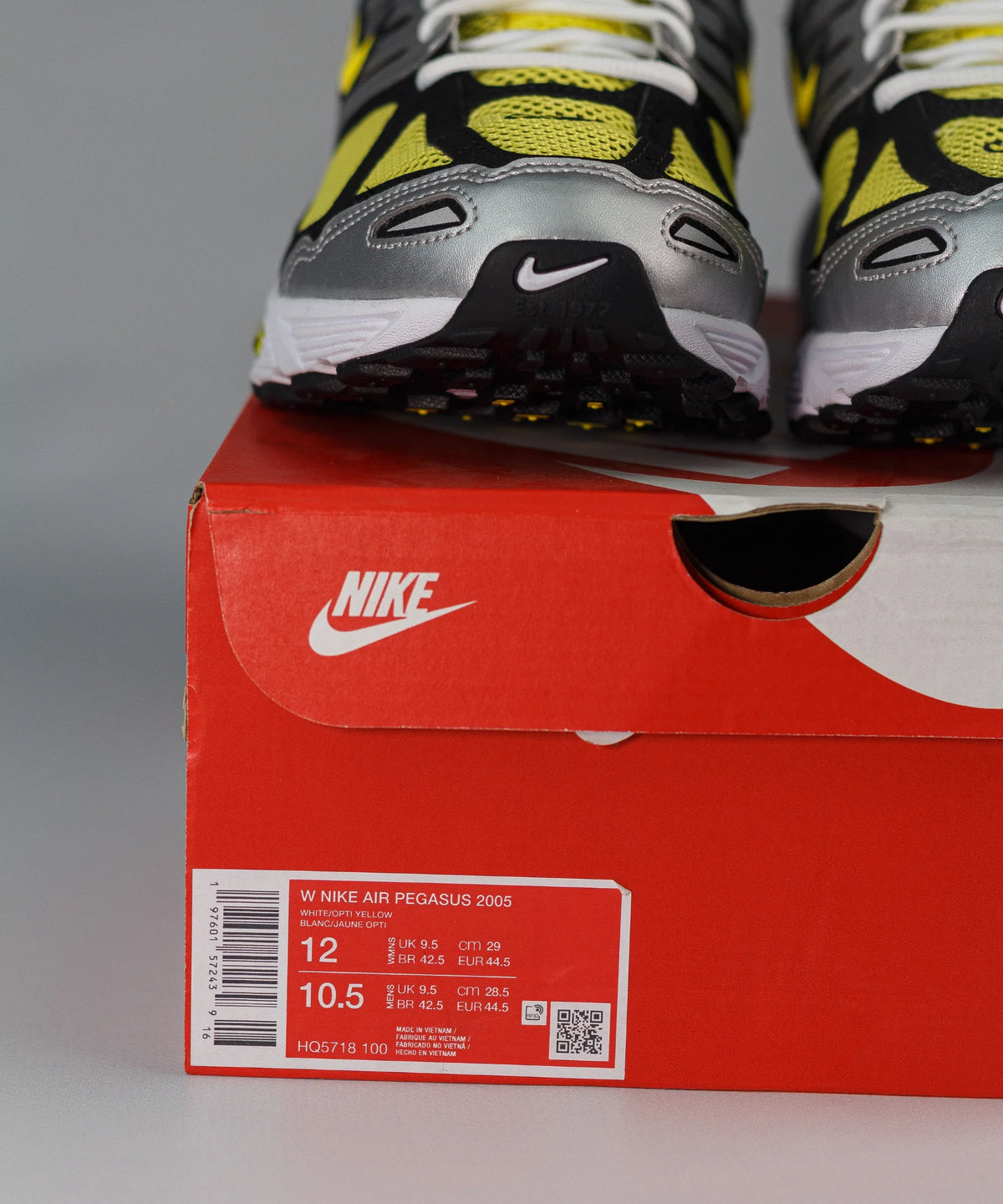 Nike Air Pegasus 2005 Grey & Yellow