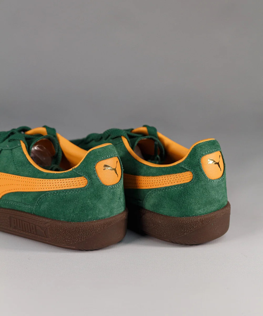 Puma Palermo Green & Orange Clementine