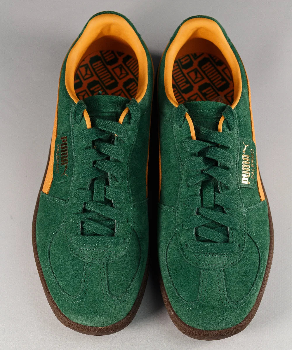 Puma Palermo Green & Orange Clementine