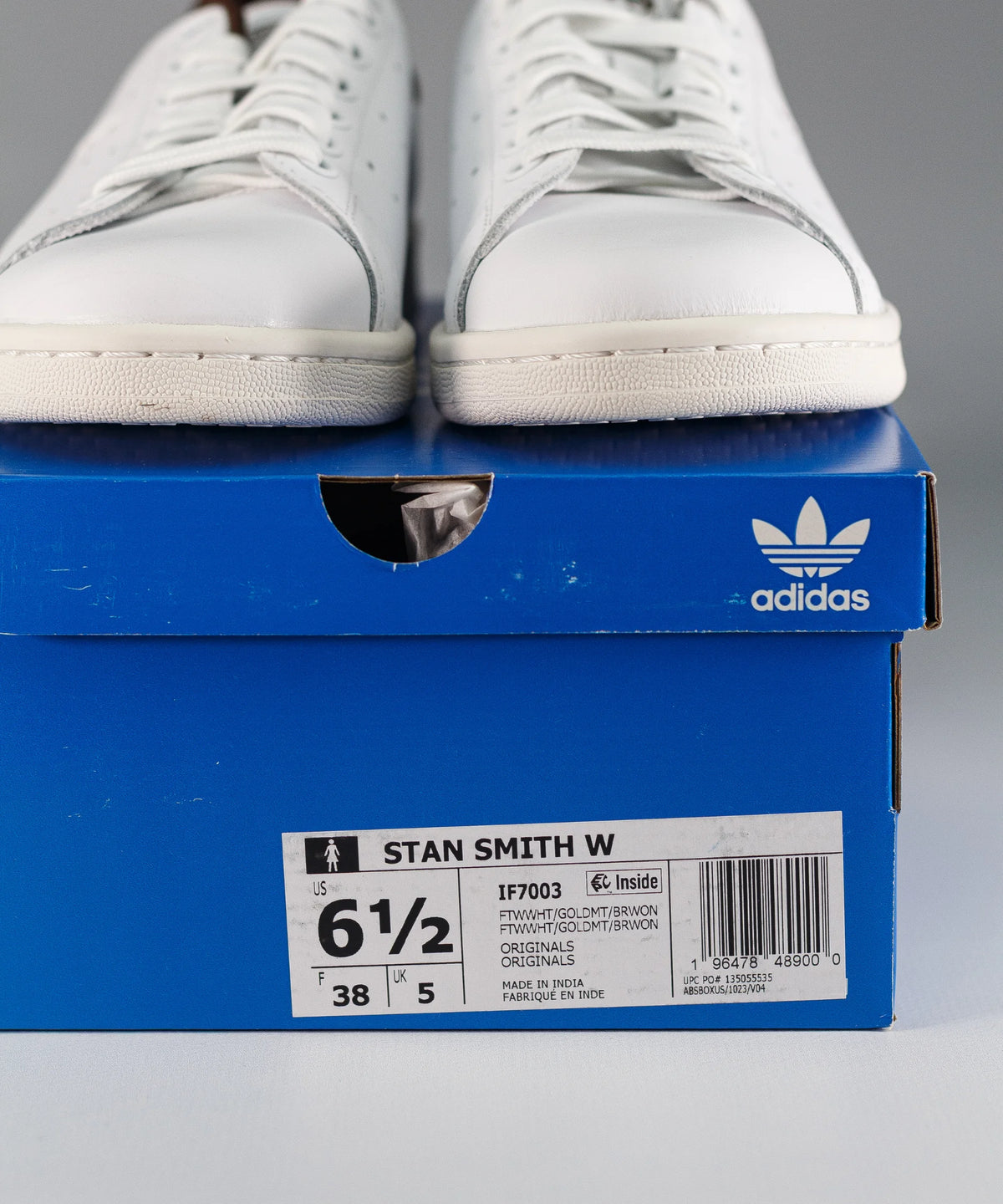 Adidas Stan Smith Gold Metallic Brown Wms