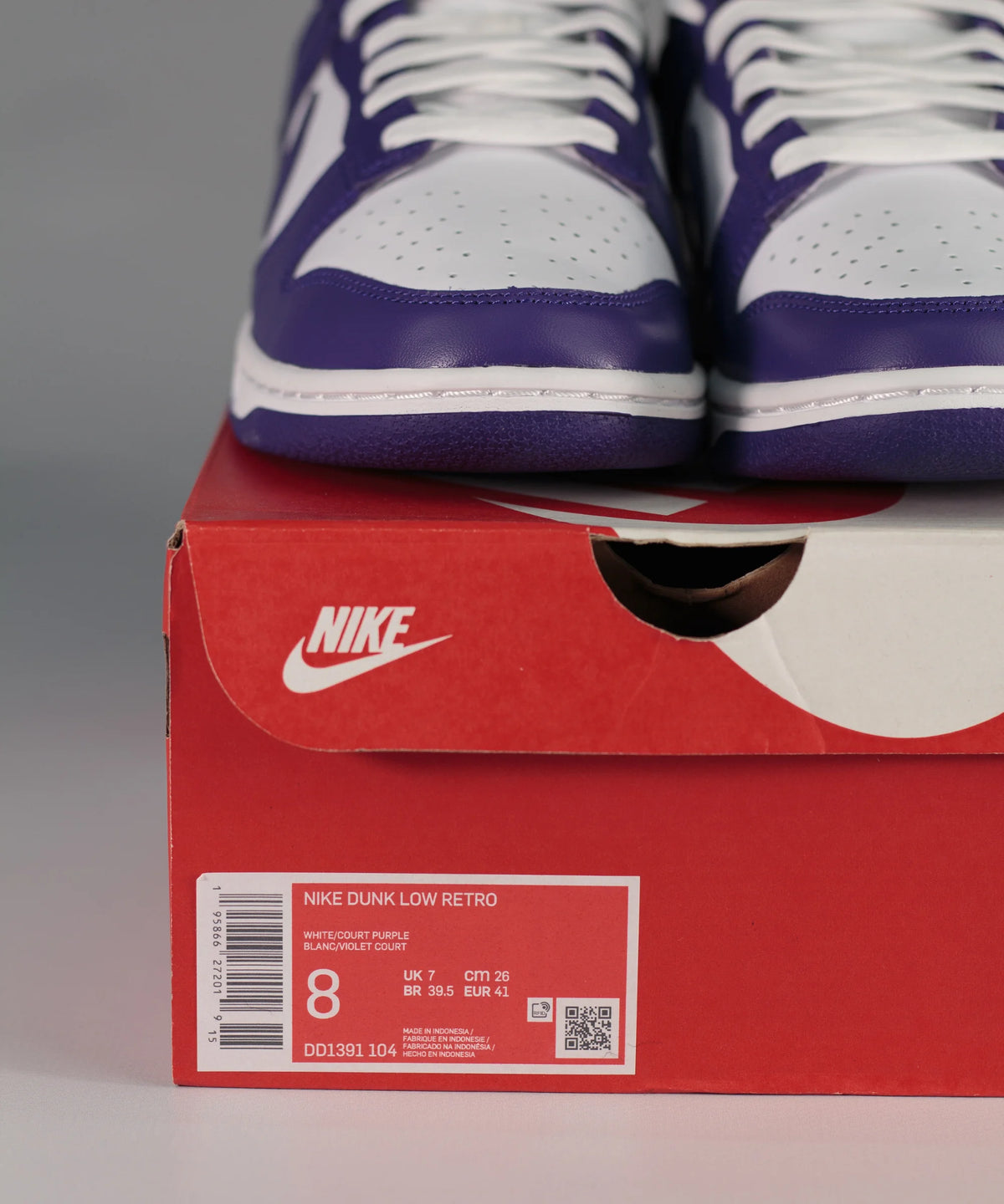 Nike Dunk Low Court Purple
