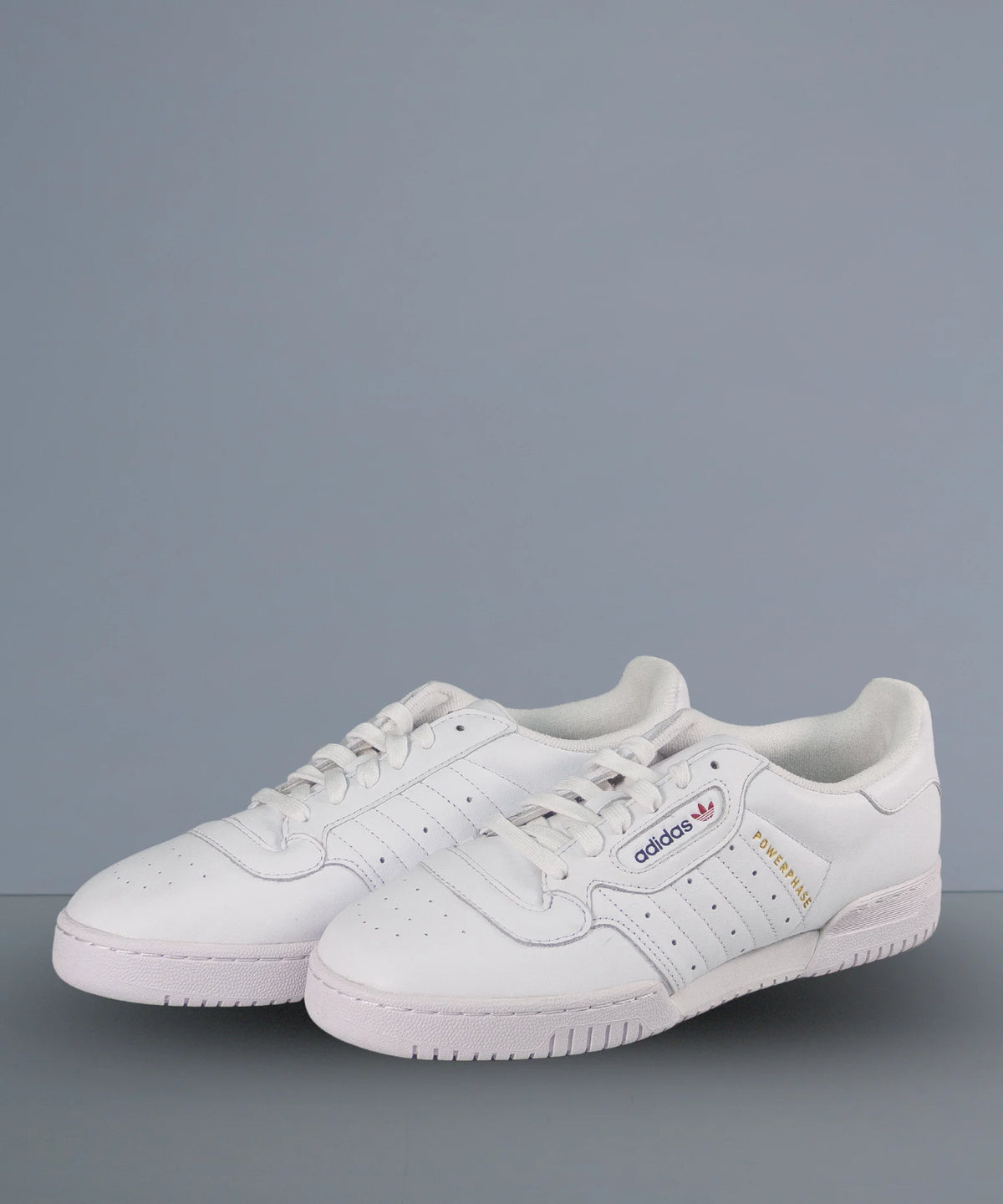 Adidas Powerphase White Leather