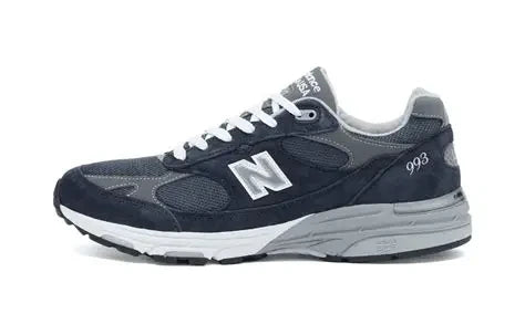 New Balance 993 Navy Blue Made in USA Wide