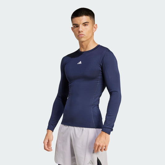Термо Adidas Techfit Compression Training Long Sleeve Blue