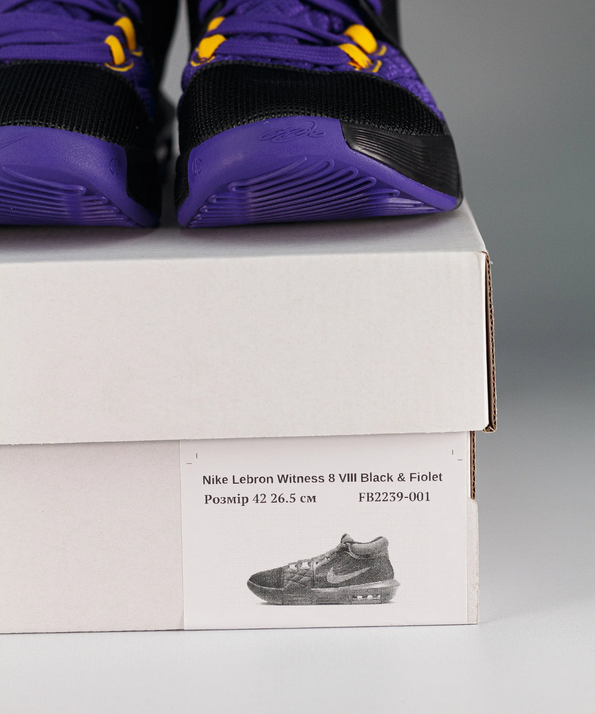 Nike Lebron Witness 8 VIII Black & Fiolet