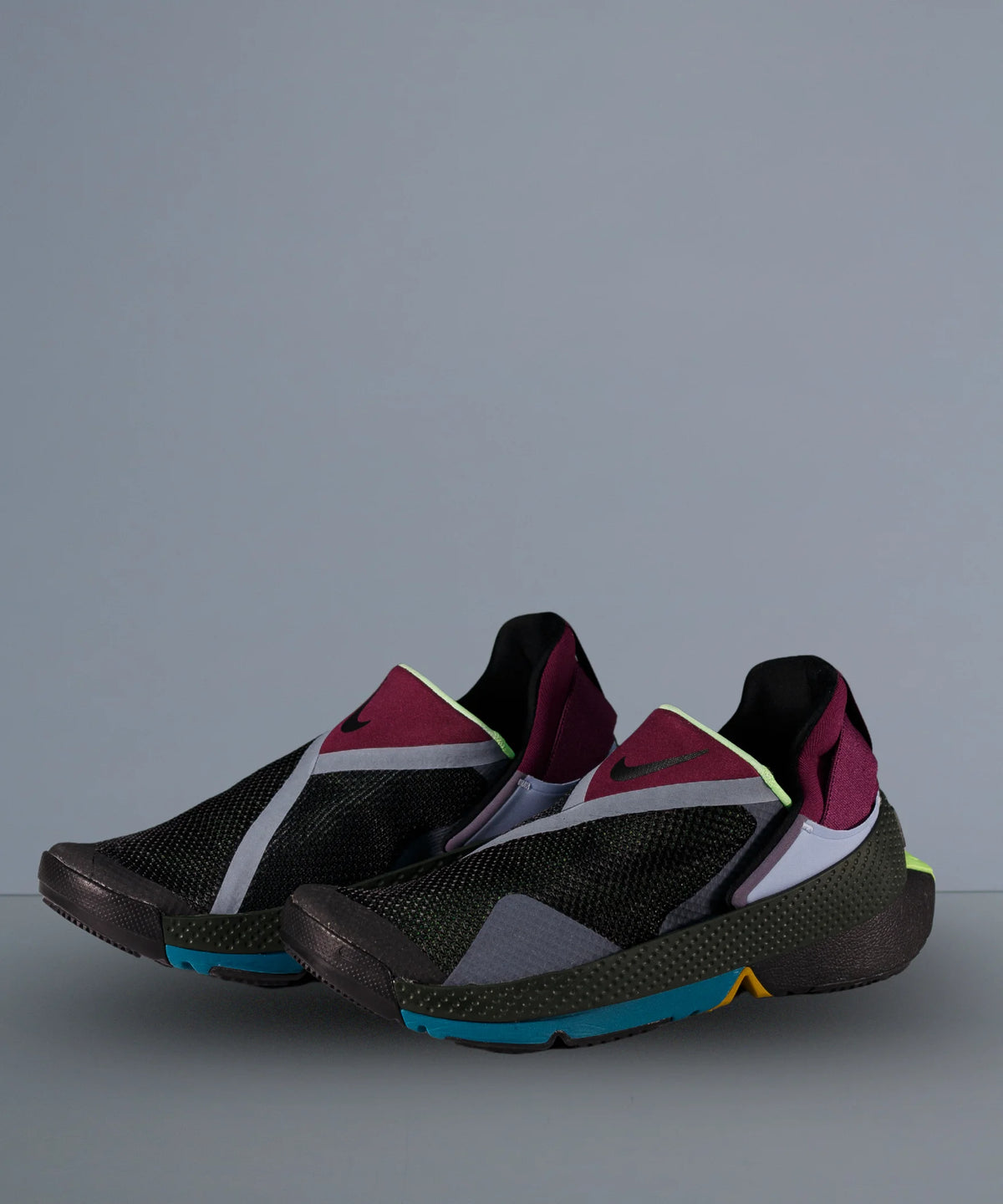 Nike Go FlyEase Black Lime Glow