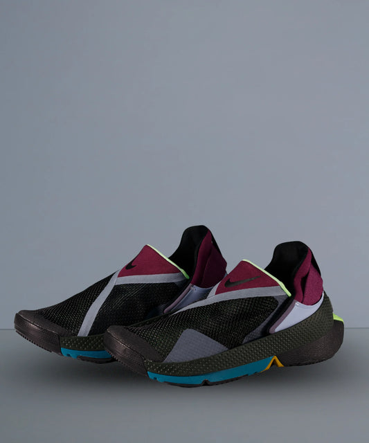 Nike Go FlyEase Black Lime Glow