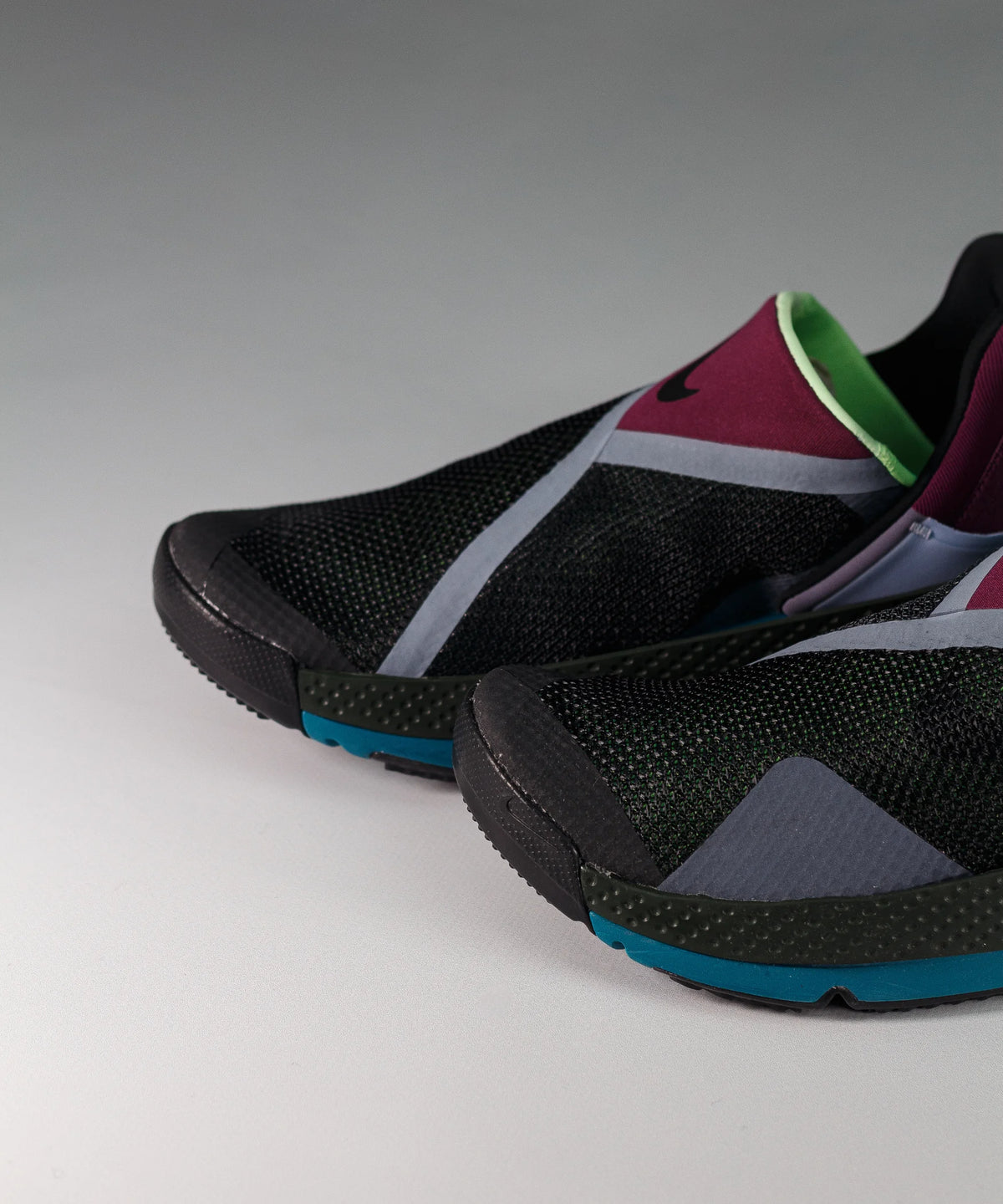 Nike Go FlyEase Black Lime Glow