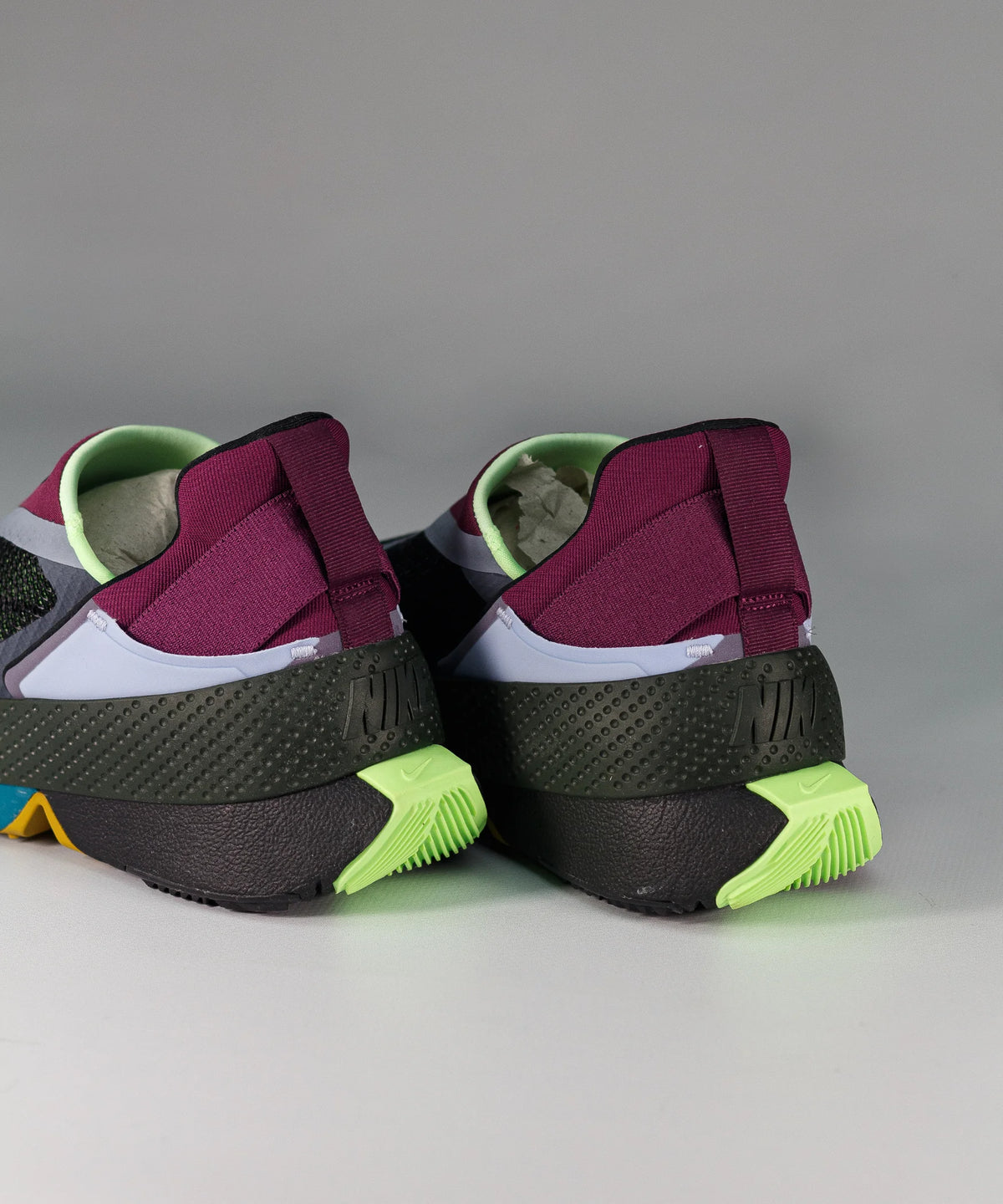 Nike Go FlyEase Black Lime Glow