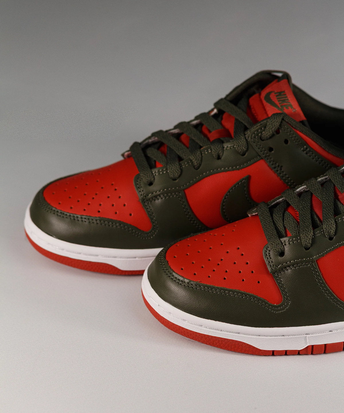 Nike Dunk Low Retro Red & Olive