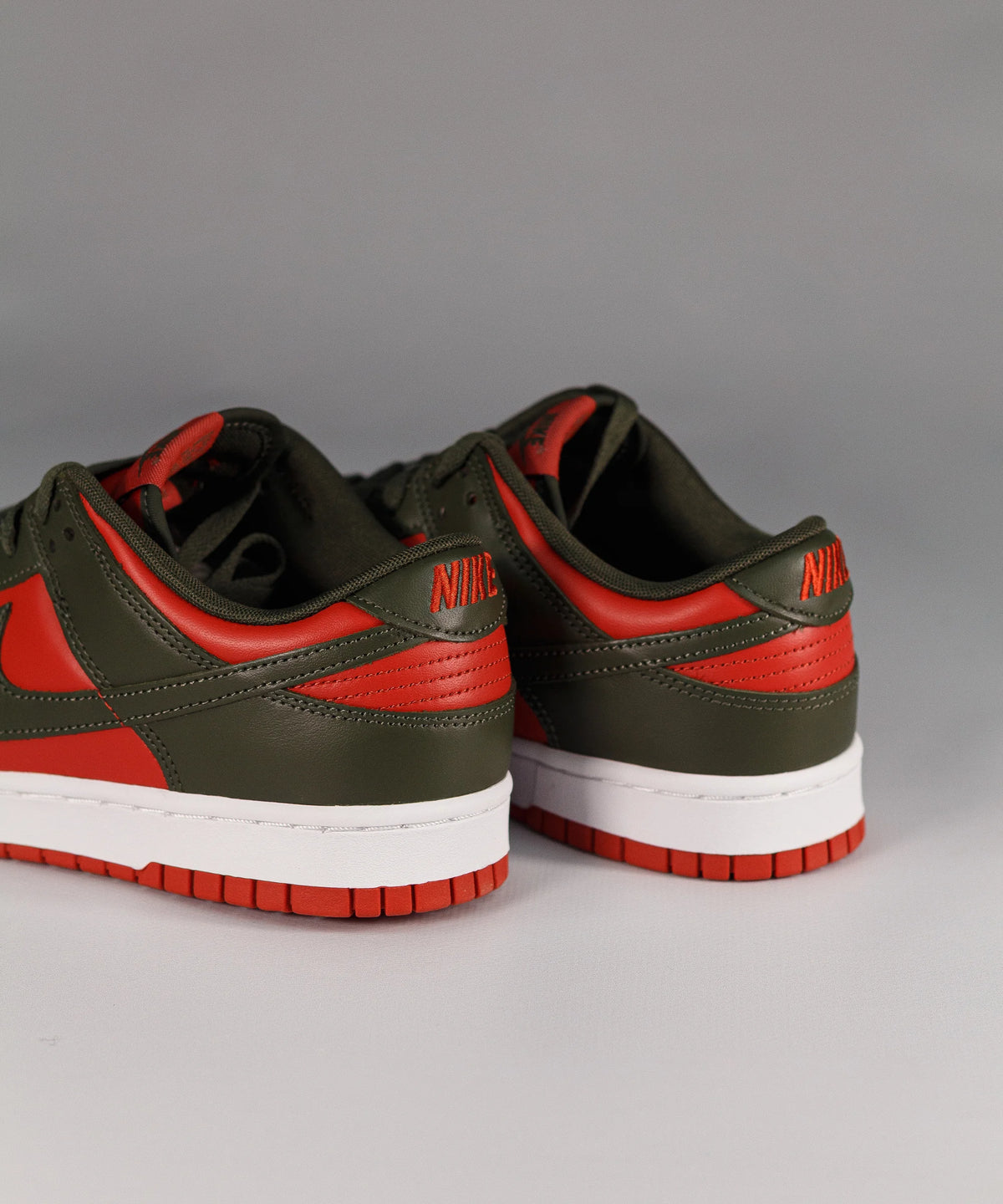 Nike Dunk Low Retro Red & Olive