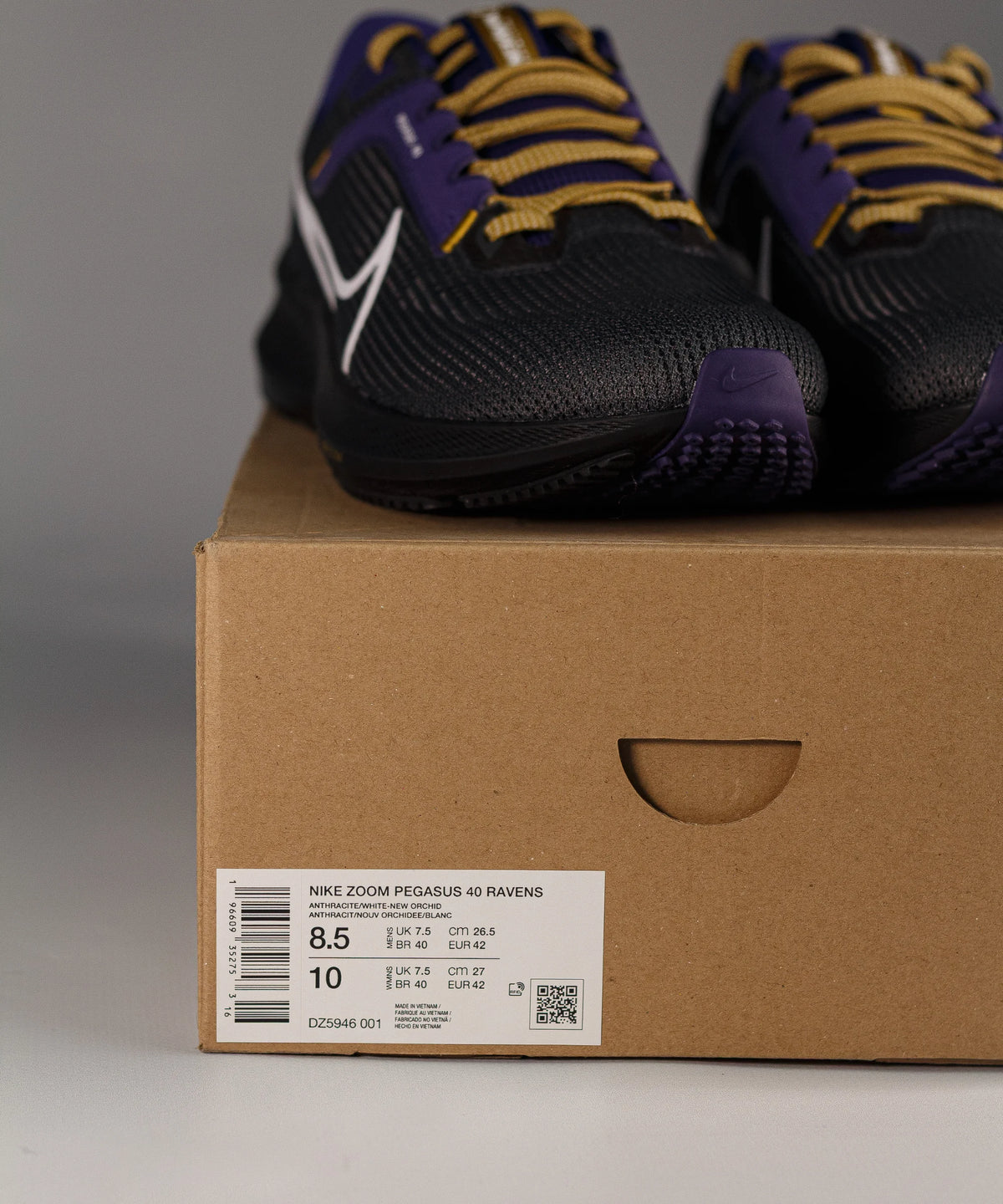 Nike Air Zoom Pegasus 40 Baltimore Ravens