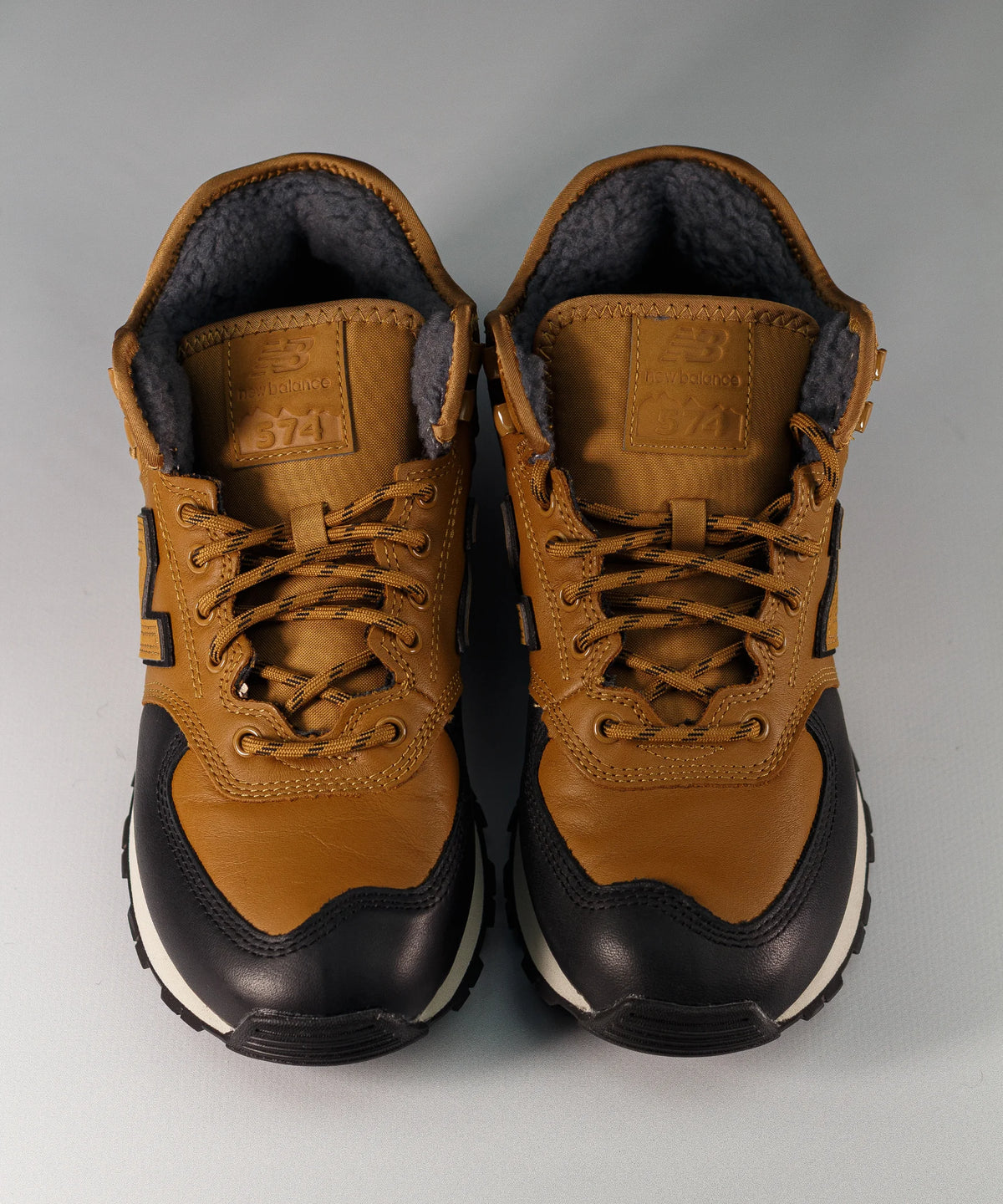 New Balance 574 High Leaher Brown