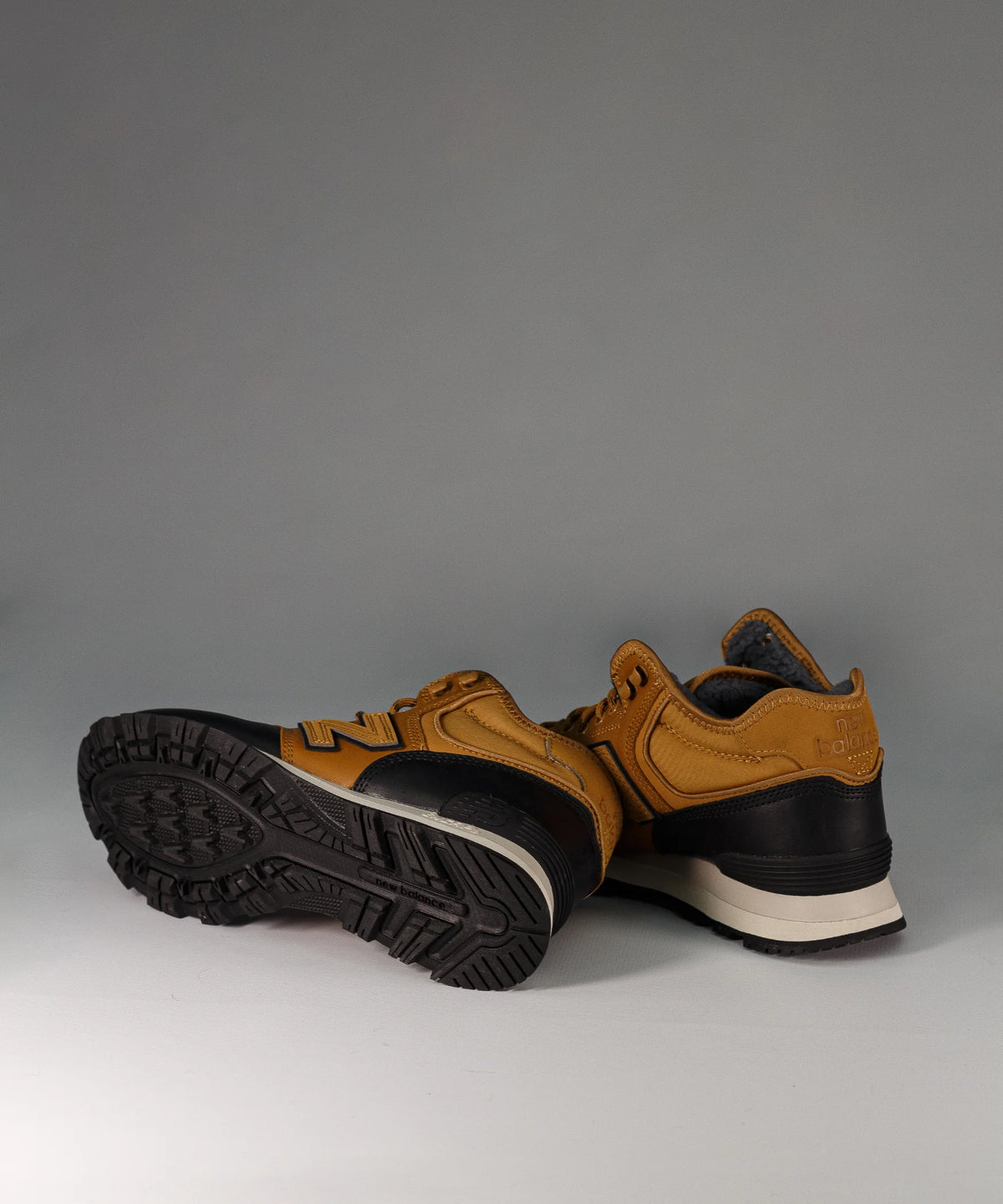 New Balance 574 High Leaher Brown
