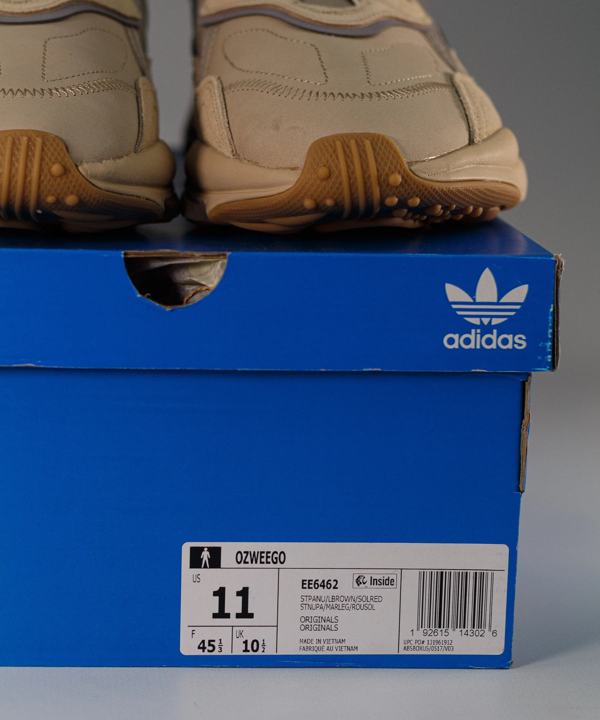 Adidas Ozweego Pale Nude Nubuck