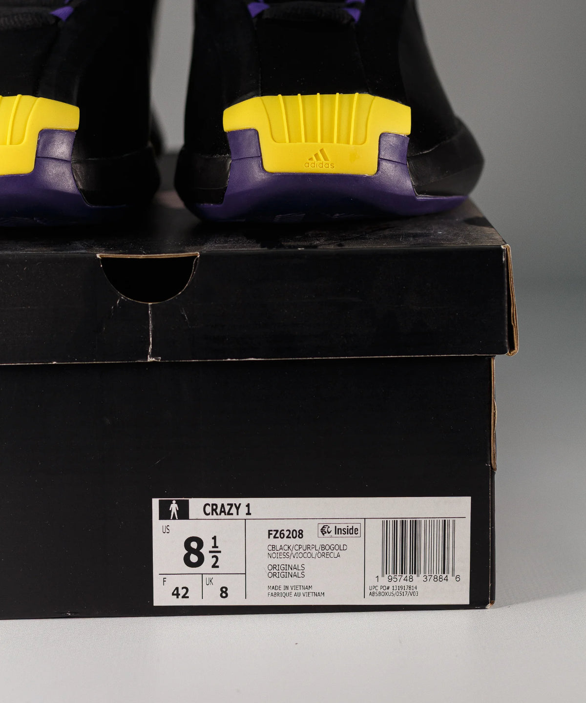 Adidas Crazy 1 Kobe Bryant Limited Edition