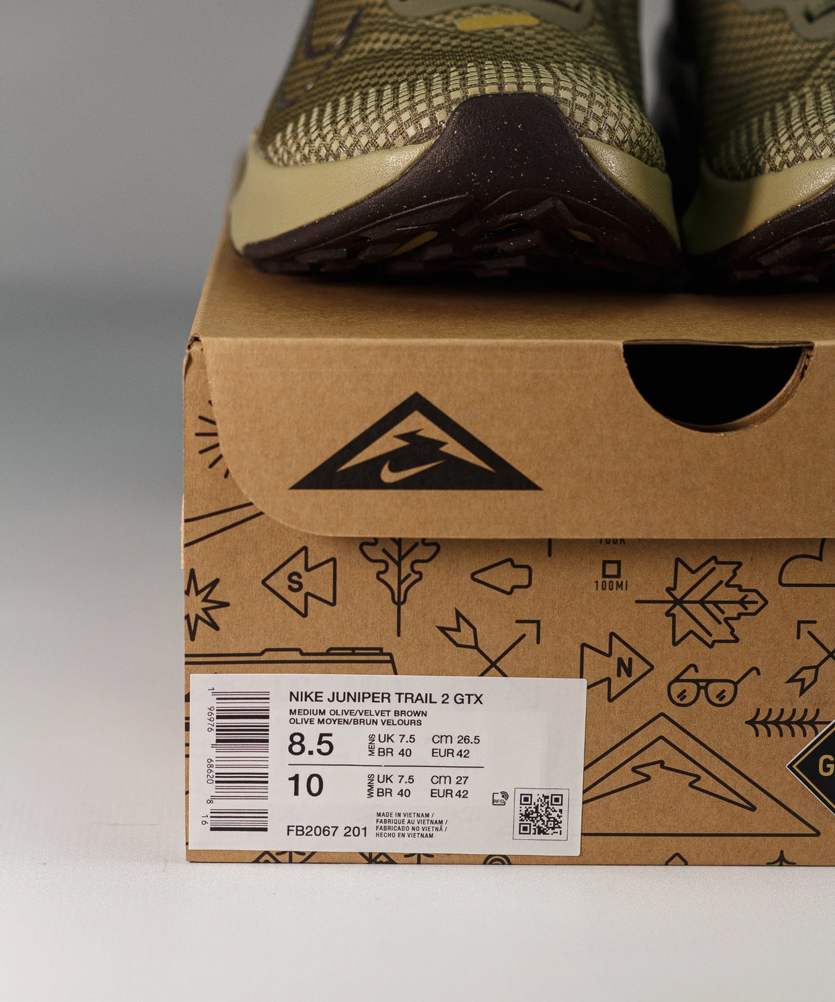 Nike Juniper Trail 2 Gore-Tex Olive
