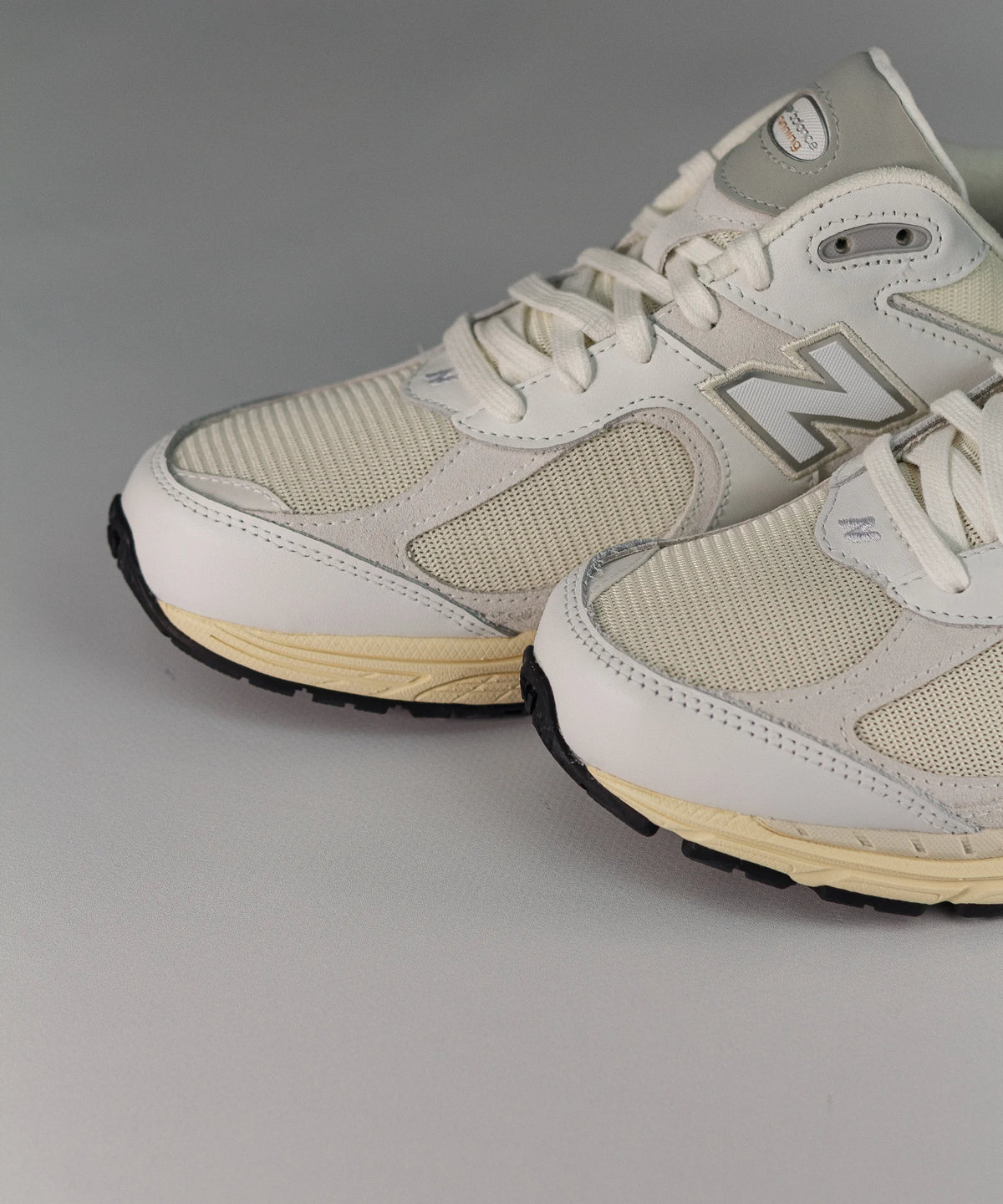 New Balance 2002R White & Cream Leather