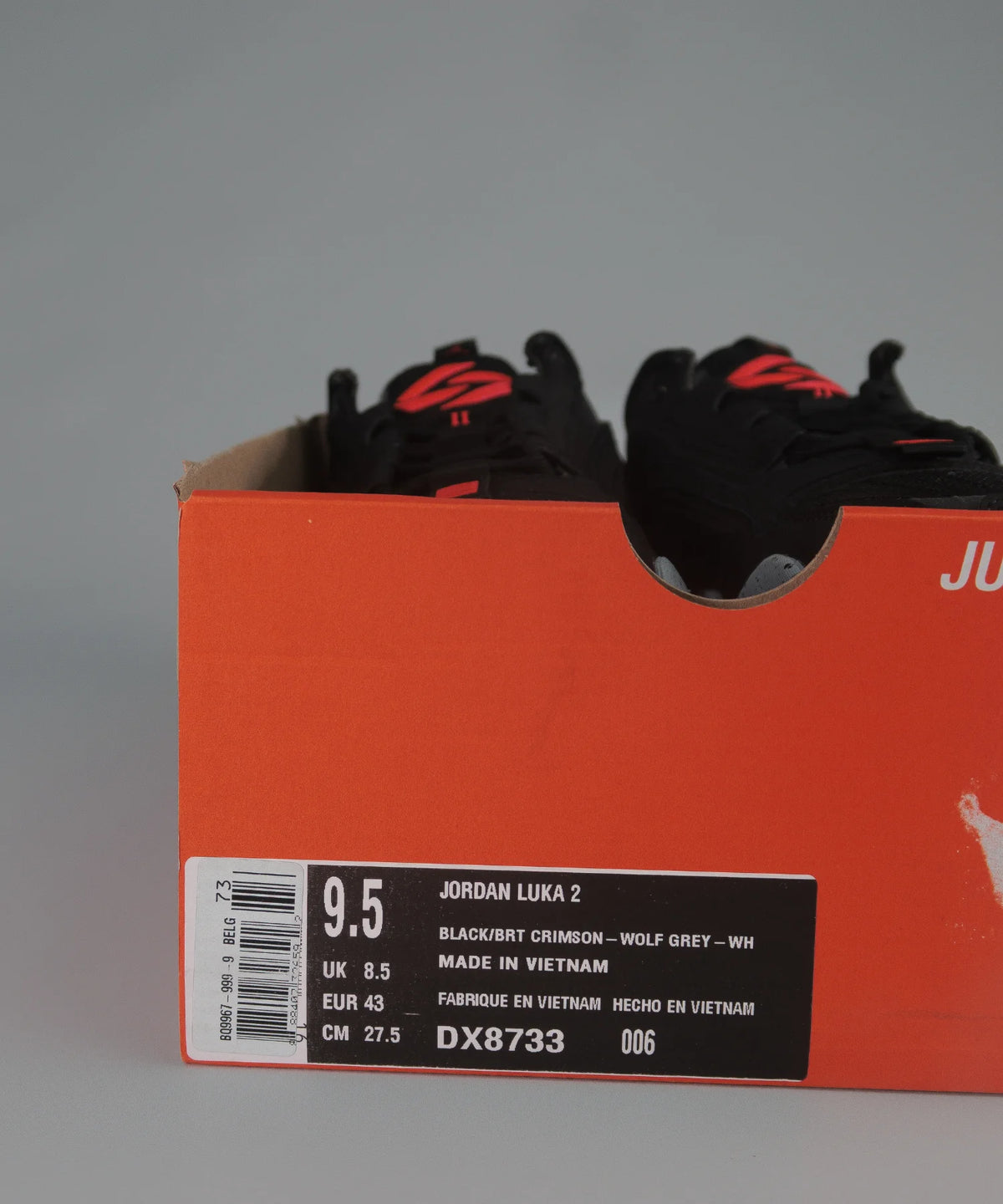 Nike Air Jordan Luka 2 Black Cement