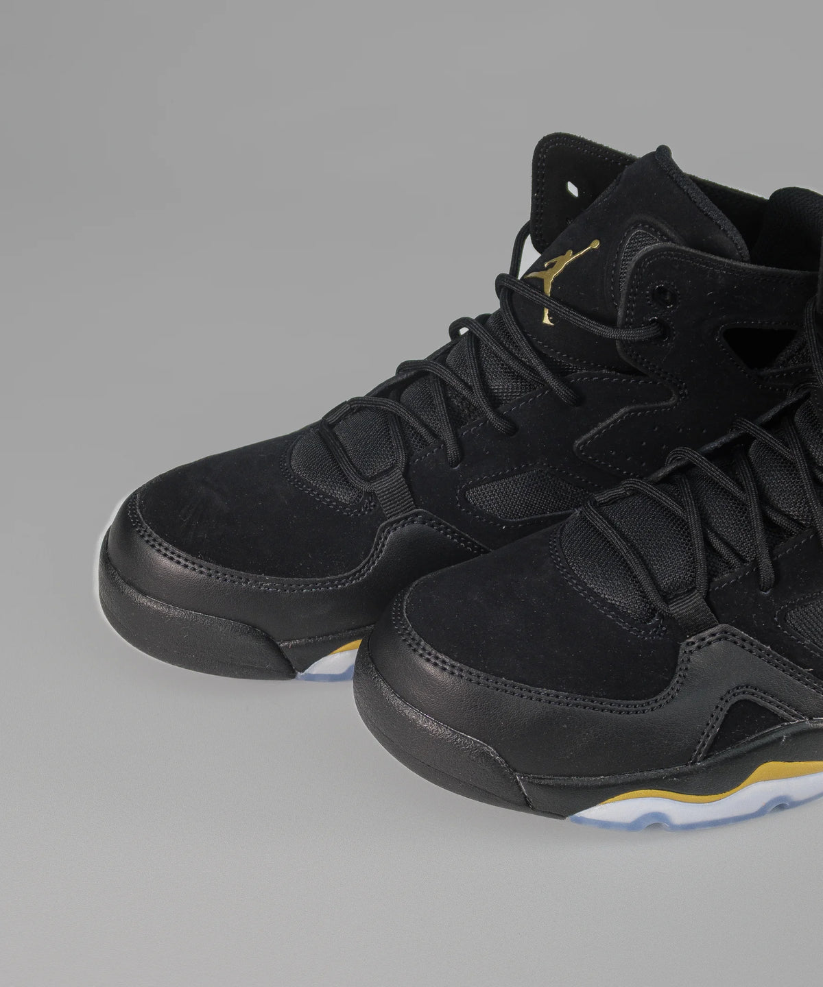 Nike Air Jordan Flight Club 91 Black Gold