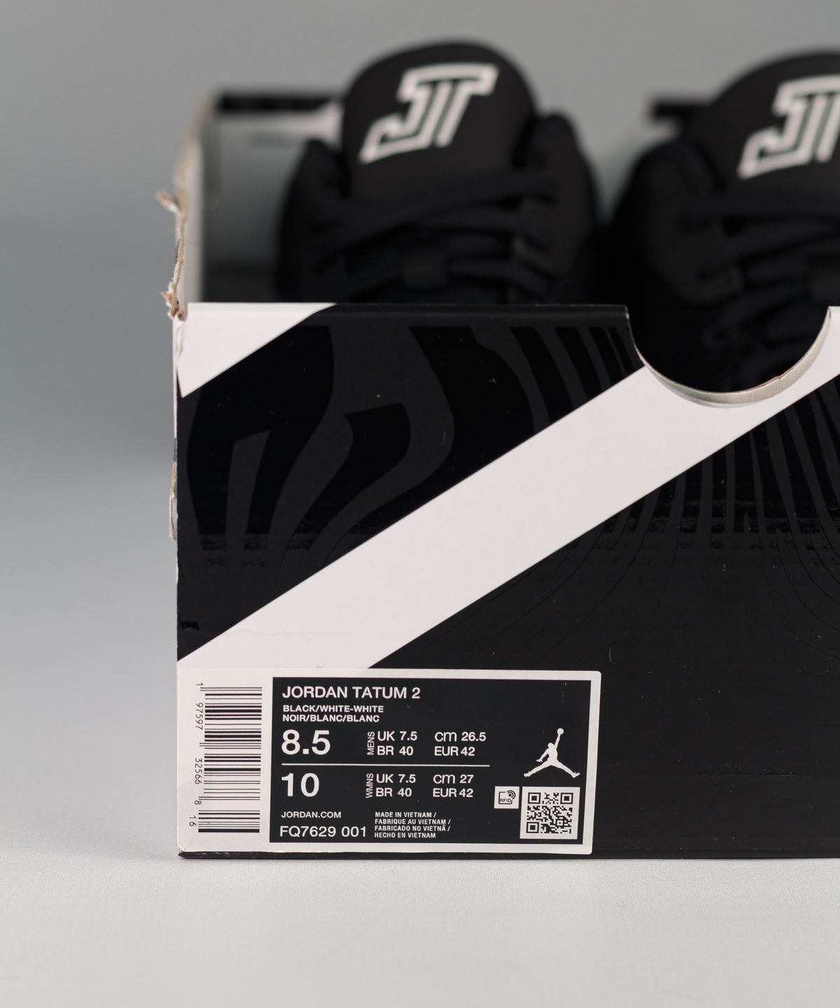 Nike Air Jordan Tatum 2 Black & White