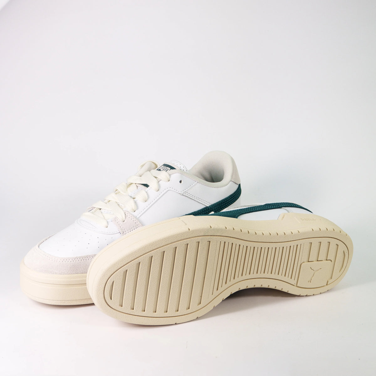 Puma CA Pro Ivy League White Varsity Green