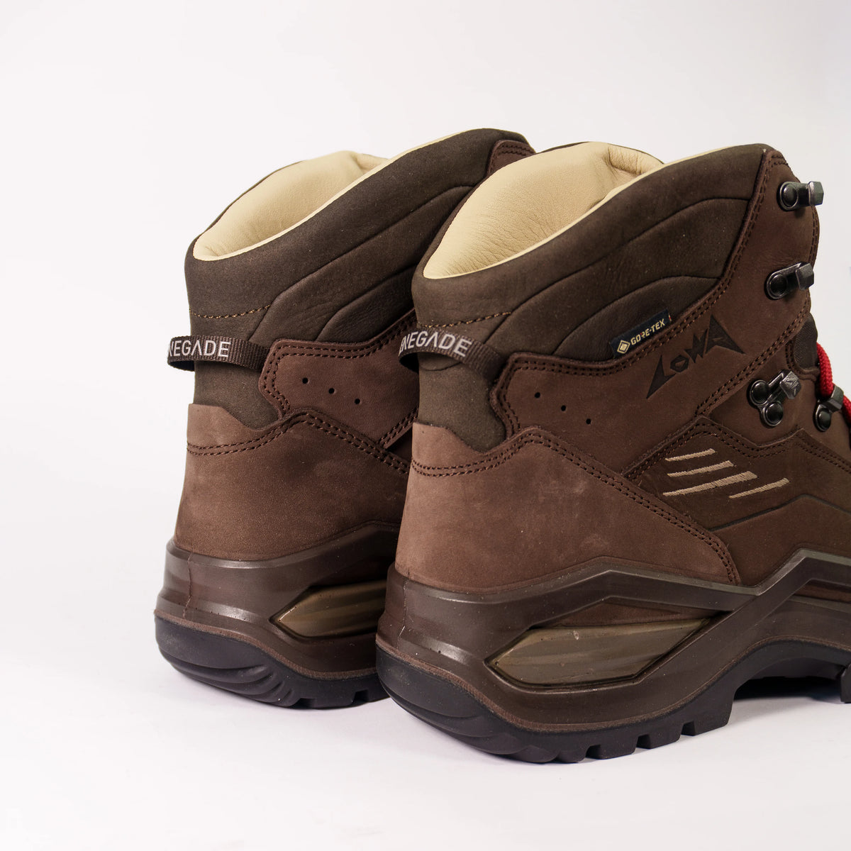 Lowa Renegade 100 Years Gore-Tex Mid Nubuck Brown